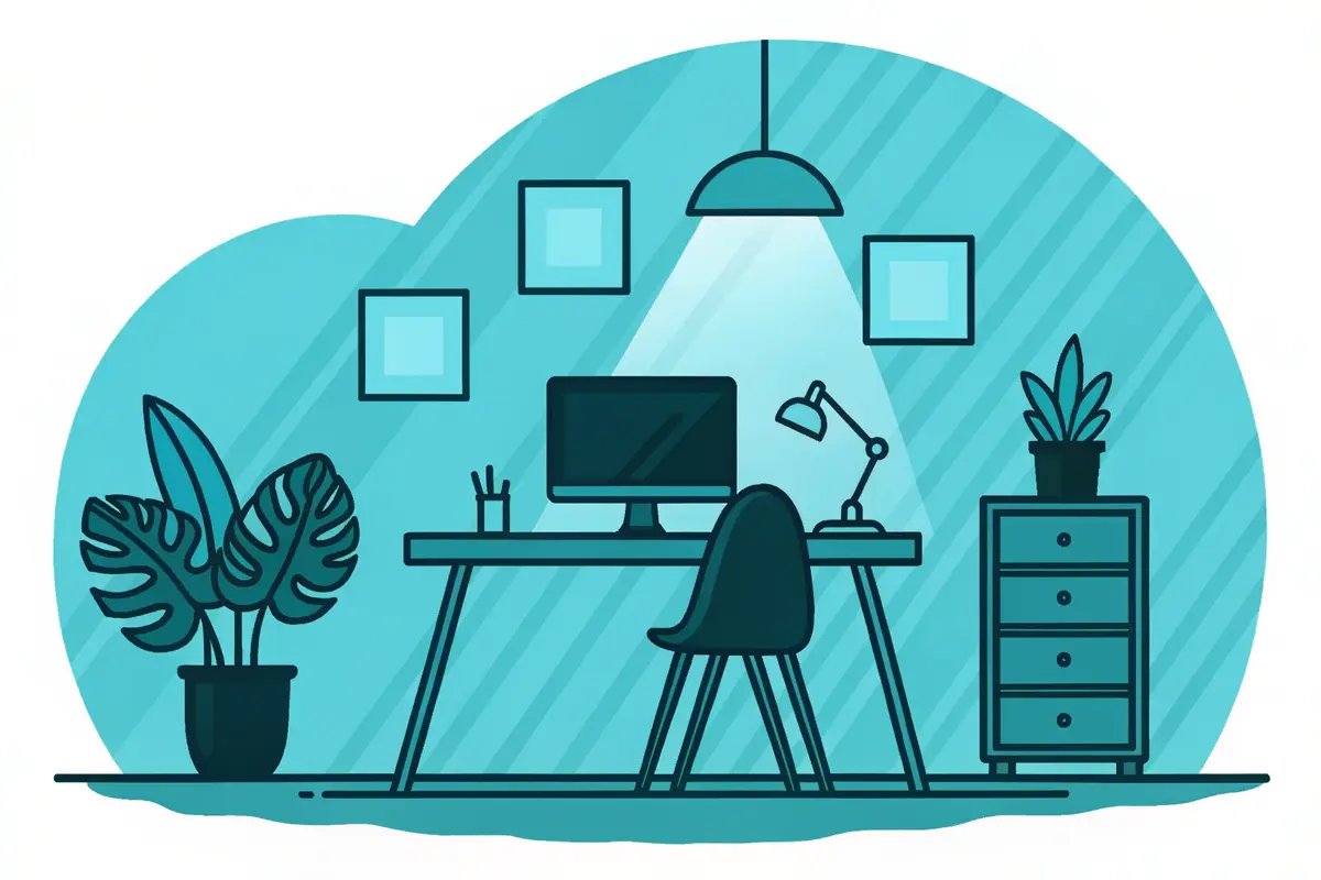 Distance entre bureau et mur : normes et bonnes pratiques d’aménagement